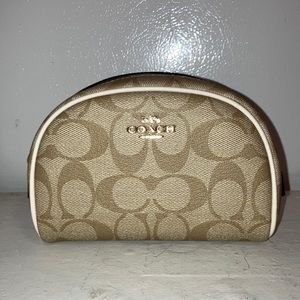 Dome Cosmetic Case In Signature Canvas